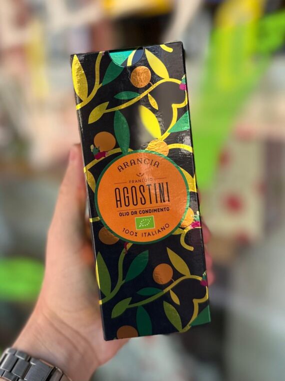 Frantoio-Agostini-Aranciolio-biologische-olijfolie-sinaasappel-doosje