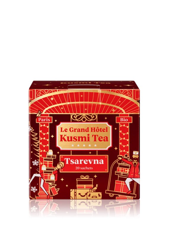Kusmi Tsarevna BIO zakjes Thee Kusmi thee Zwarte thee